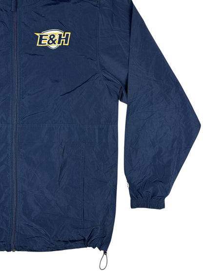 Champion Blue E&H Wasps College Hooded Zip Track Jacket Medium
