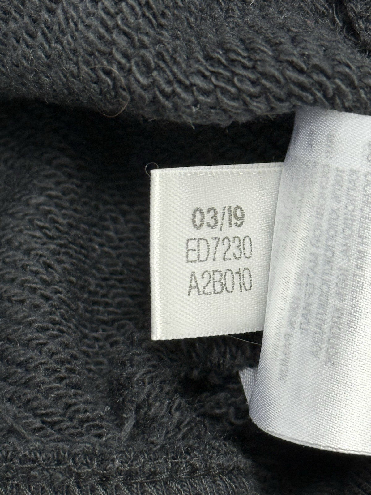 Adidas Black RYZ Full Zip Hoodie XL