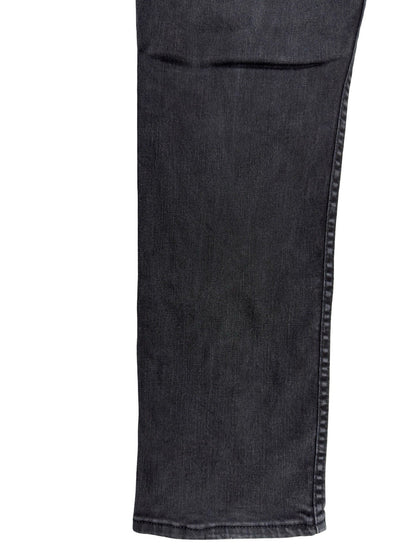 Levi's 511 Slim Fit Straight Leg Black Denim Jeans 38W 30L