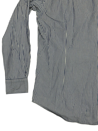Tommy Hilfiger Blue Striped Shirt 16 Collar