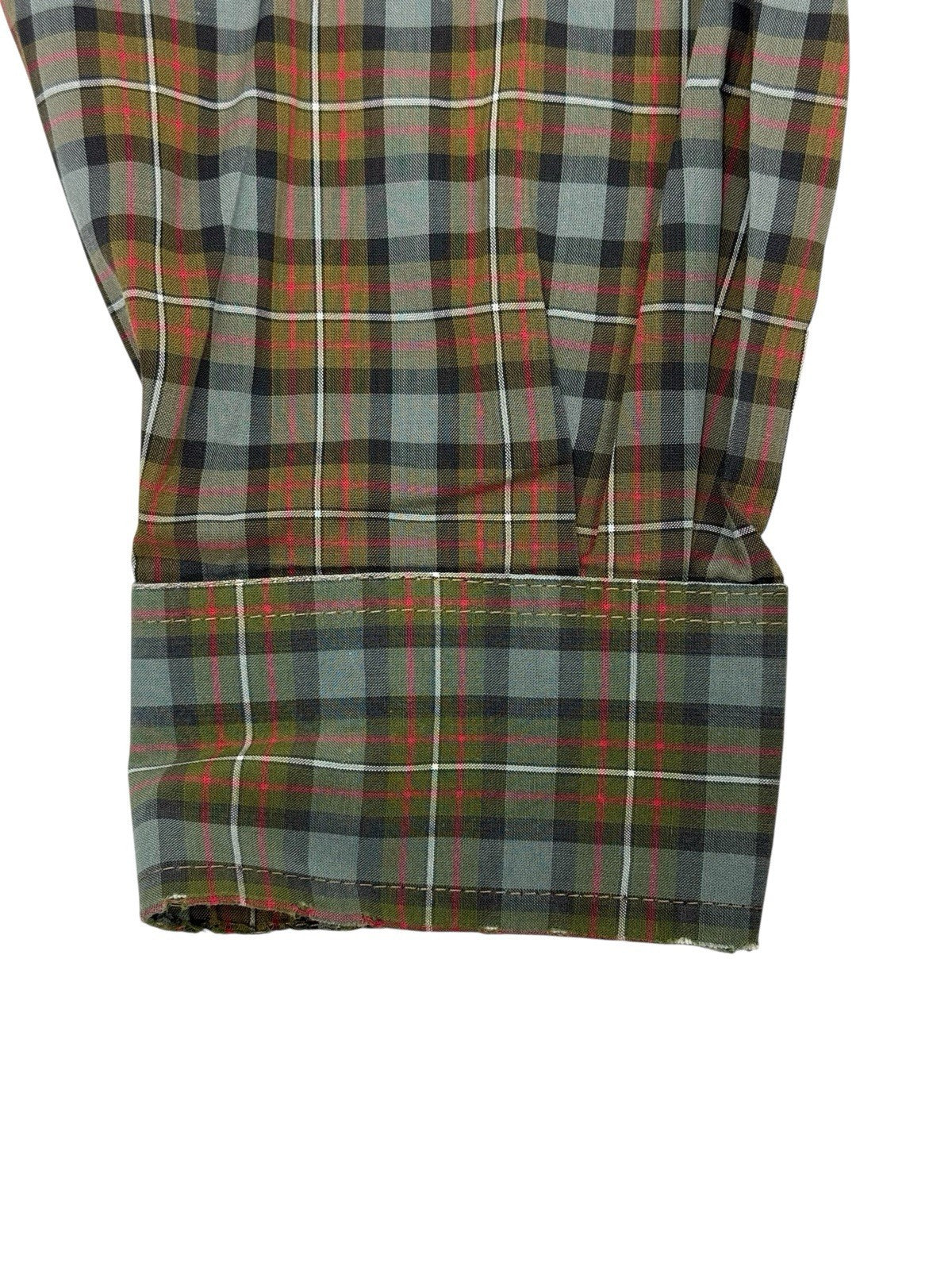 Chemise Lacoste Vintage Multicoloured Plaid Shirt Large