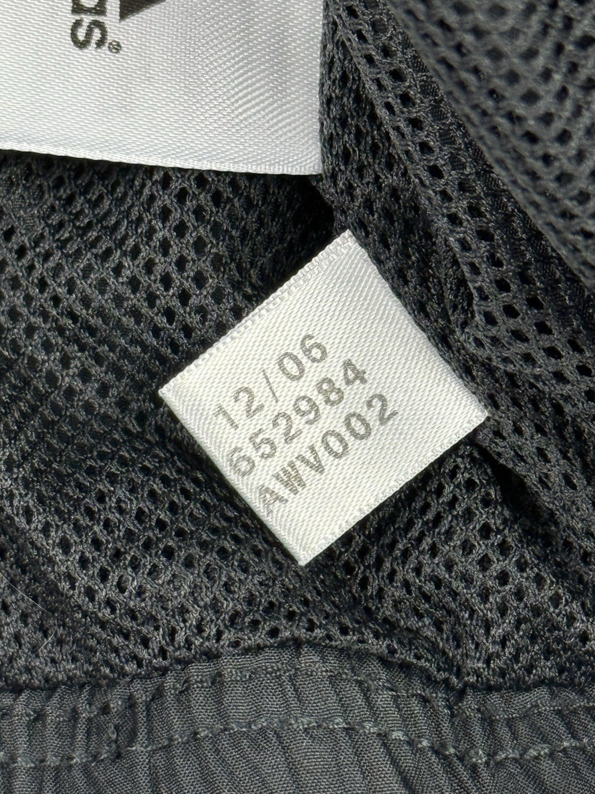 Adidas Retro Black Y2K Zip Track Jacket Large 42/44