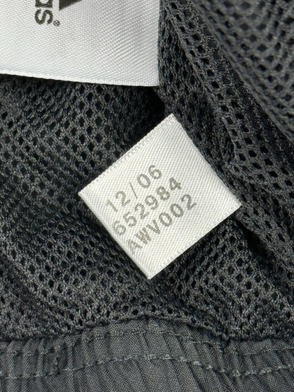 Adidas Retro Black Y2K Zip Track Jacket Large 42/44