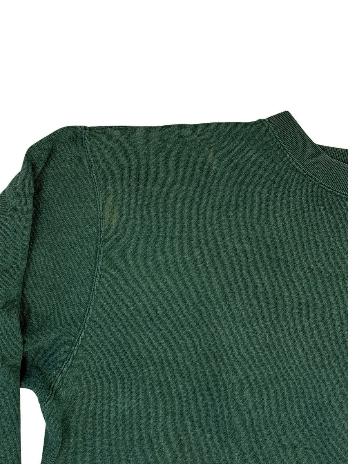 IZOD Green Retro Embroidered Cotton Blend Jumper Medium
