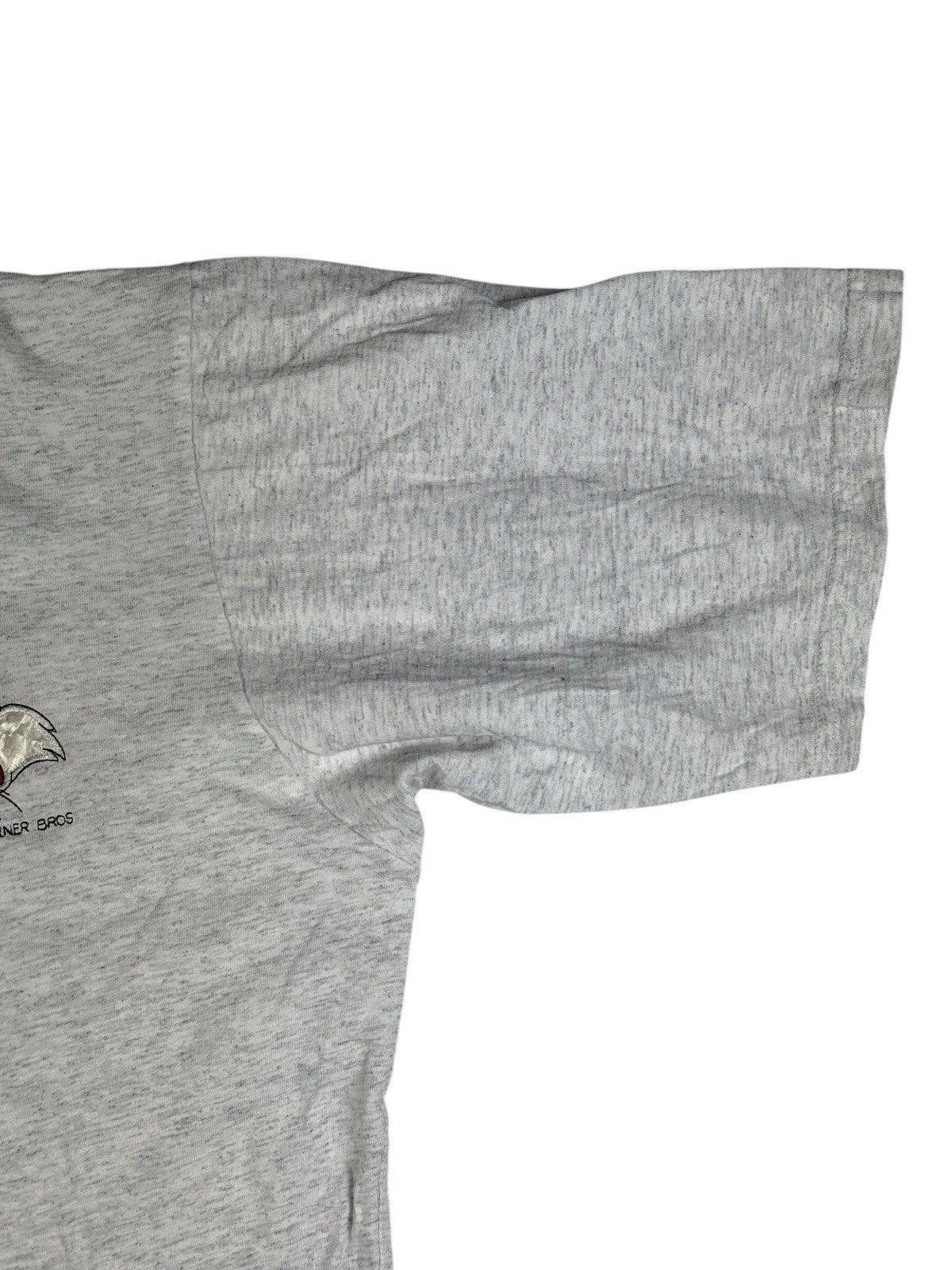 College Ware Vintage Grey Looney Tunes Sylvester Cat Baseball Jersey Large