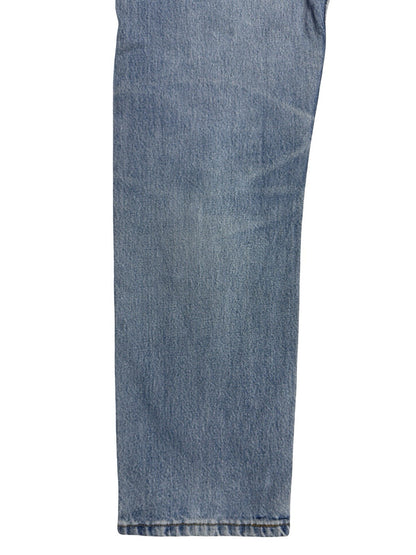 Levi's 501 Retro Light Blue Straight Leg Denim Jeans 30W 32L
