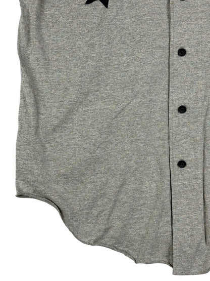 Miller Lite Grey Retro Baseball Jersey XL