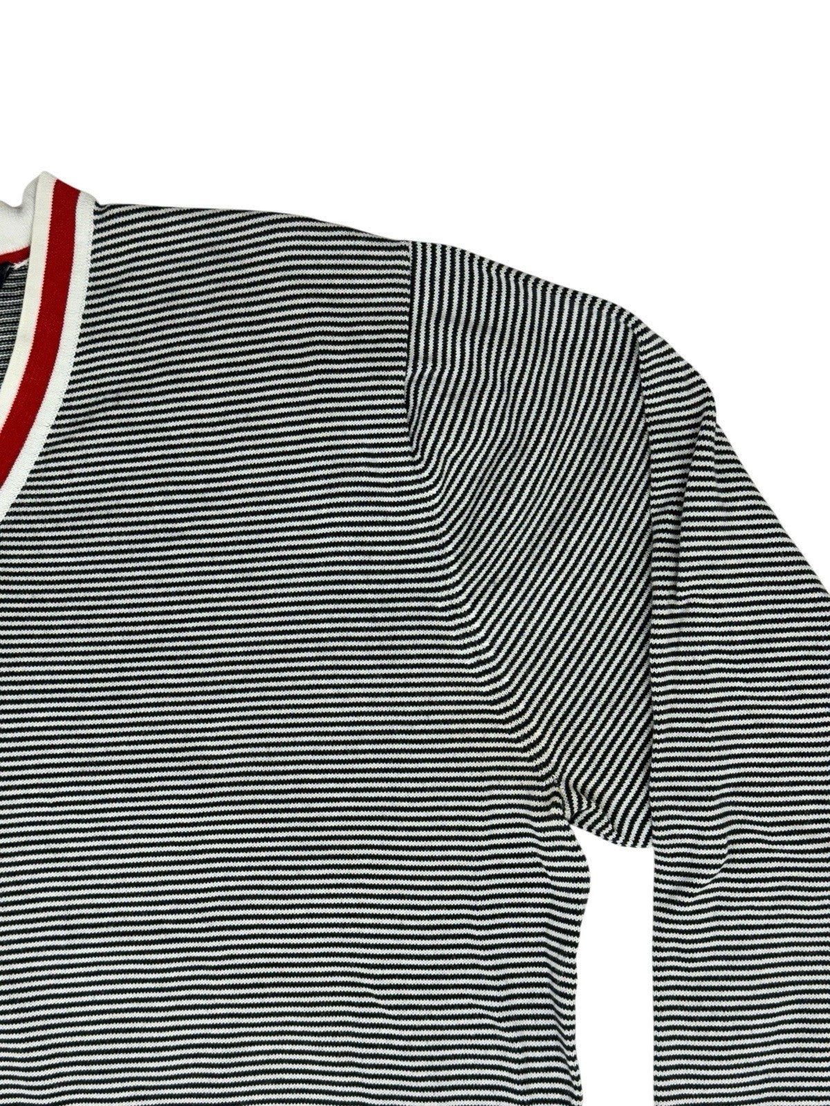 Tommy Hilfiger Retro Blue Striped Jumper XL
