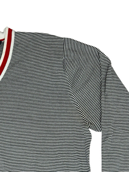 Tommy Hilfiger Retro Blue Striped Jumper XL