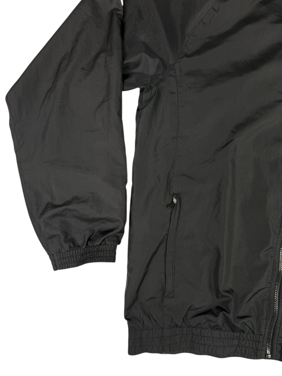Adidas Retro Black Y2K Zip Track Jacket Large 42/44