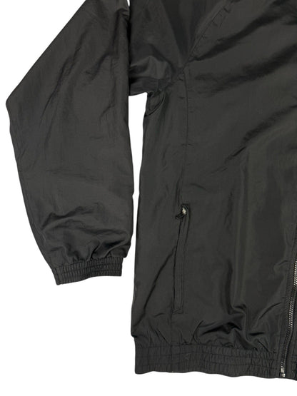 Adidas Retro Black Y2K Zip Track Jacket Large 42/44