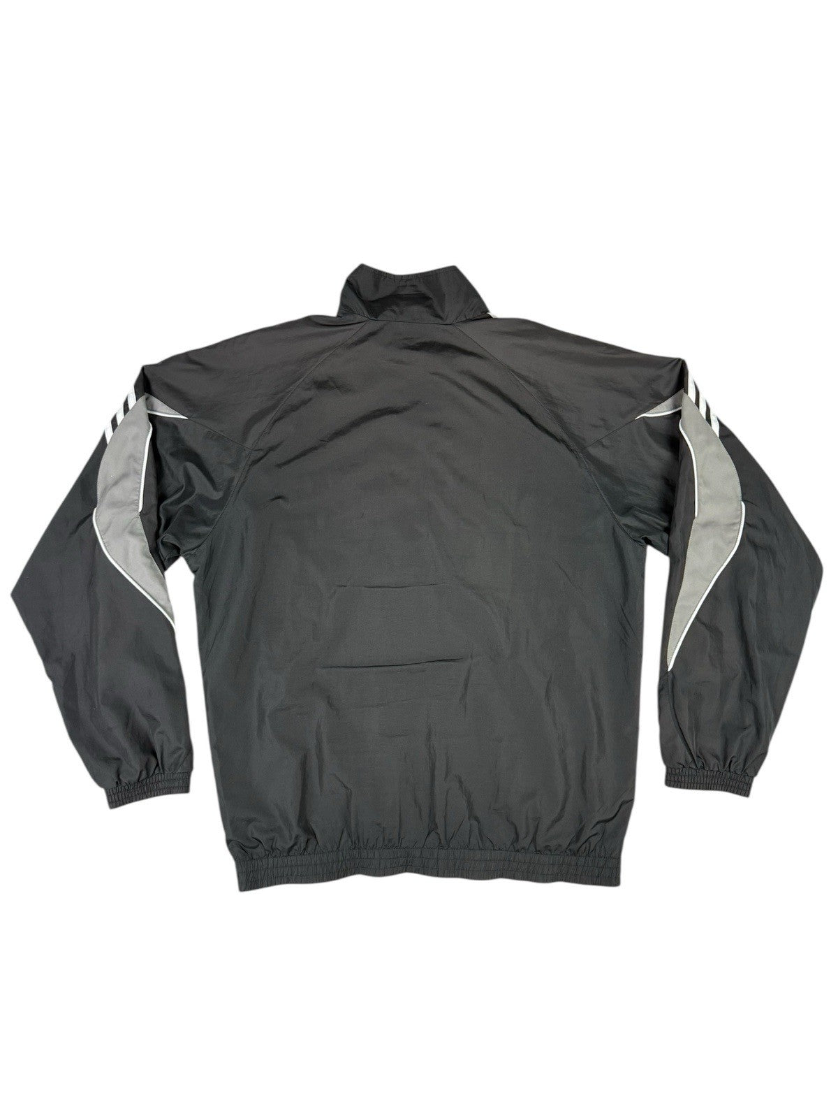 Adidas Retro Black Y2K Zip Track Jacket Large 42/44