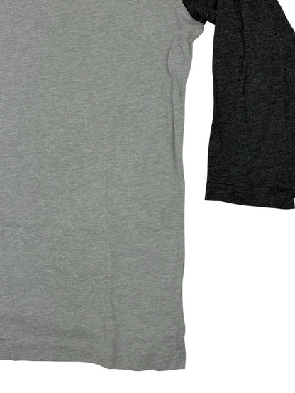 Reebok Grey 3/4 Long Sleeve Top Small