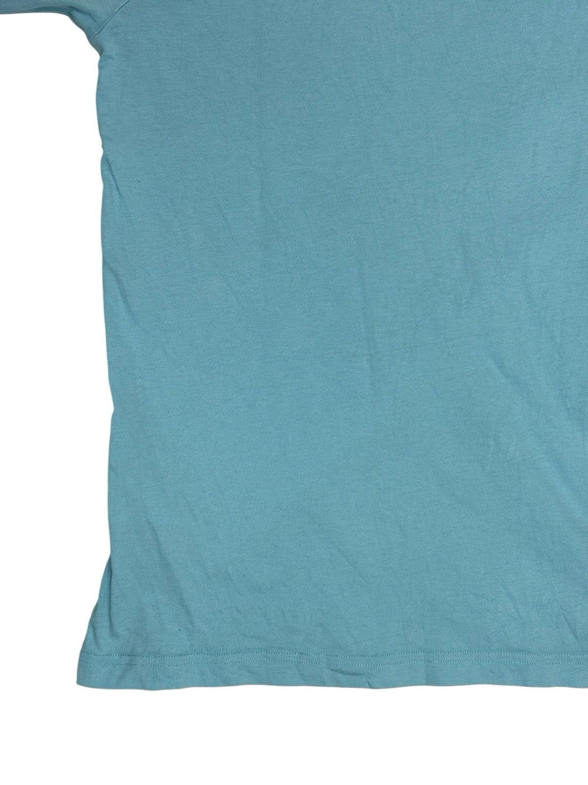 Adidas Blue 3-Stripe Top Small