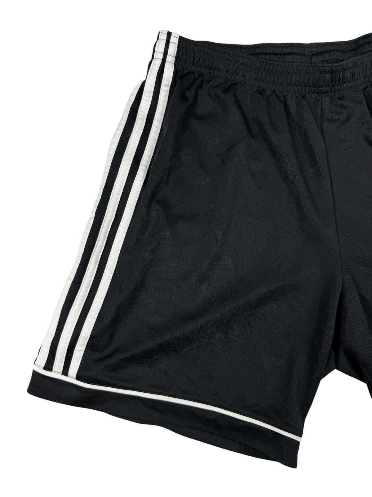 Adidas Black 3-Stripes Climalite Training Sport Shorts Medium