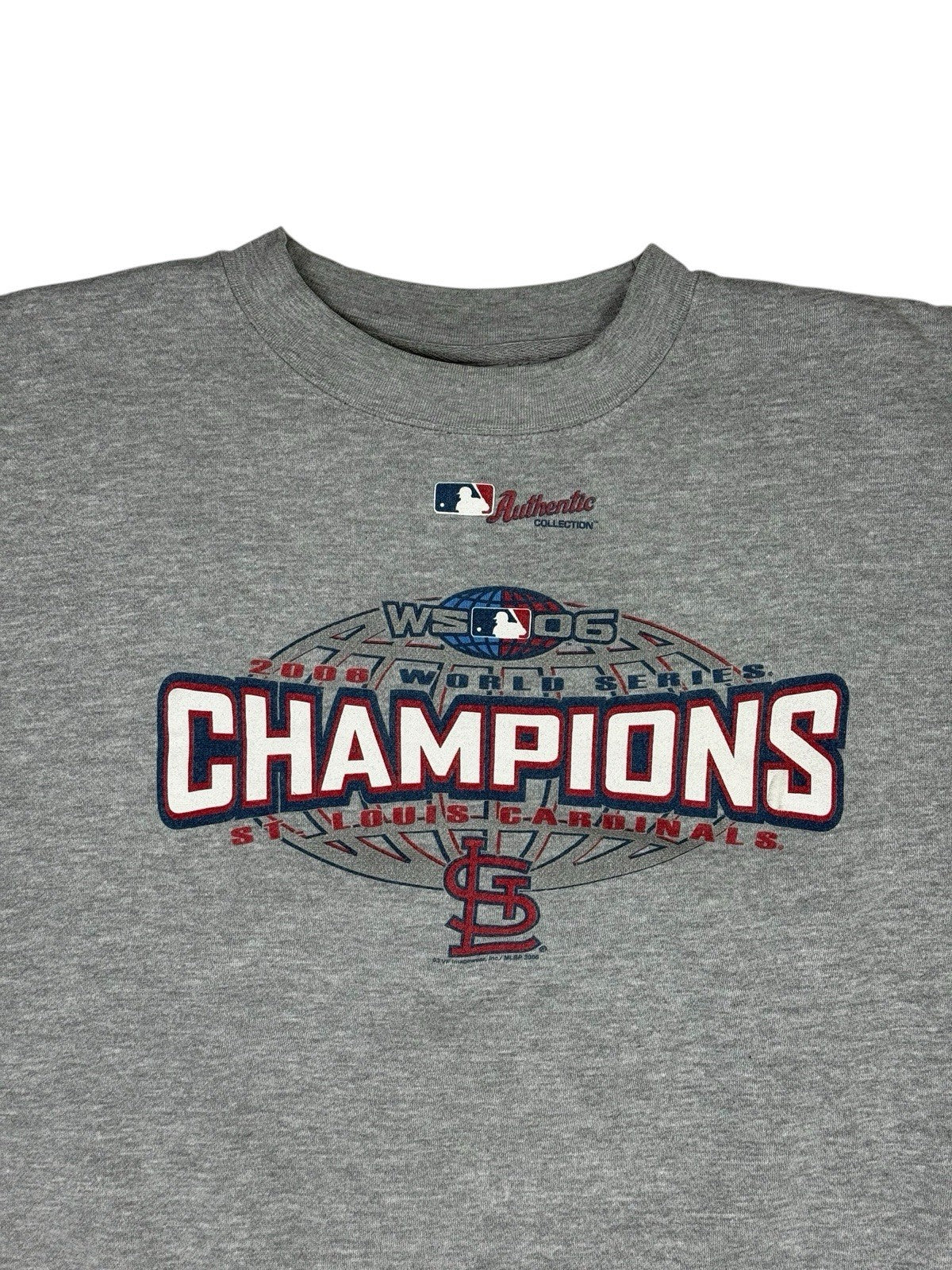 MLB Grey World Series 2006 St Louis Cardinals Jumper XL