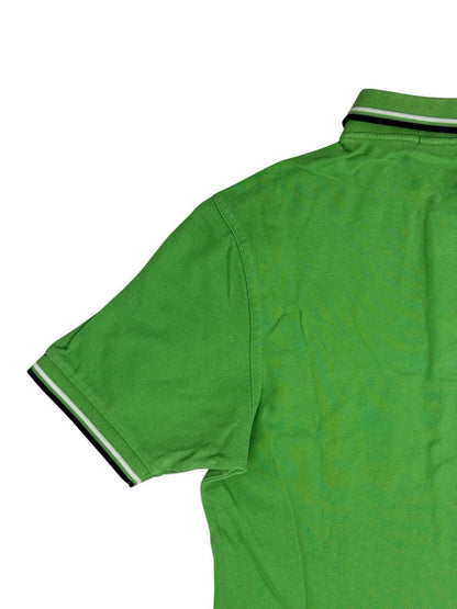 Fred Perry Green Slim Fit Polo Top Small