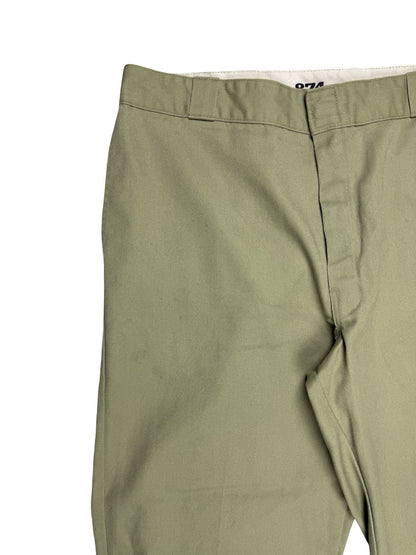 Dickies 874 Original Fit Beige Chino Trousers 40W 32L