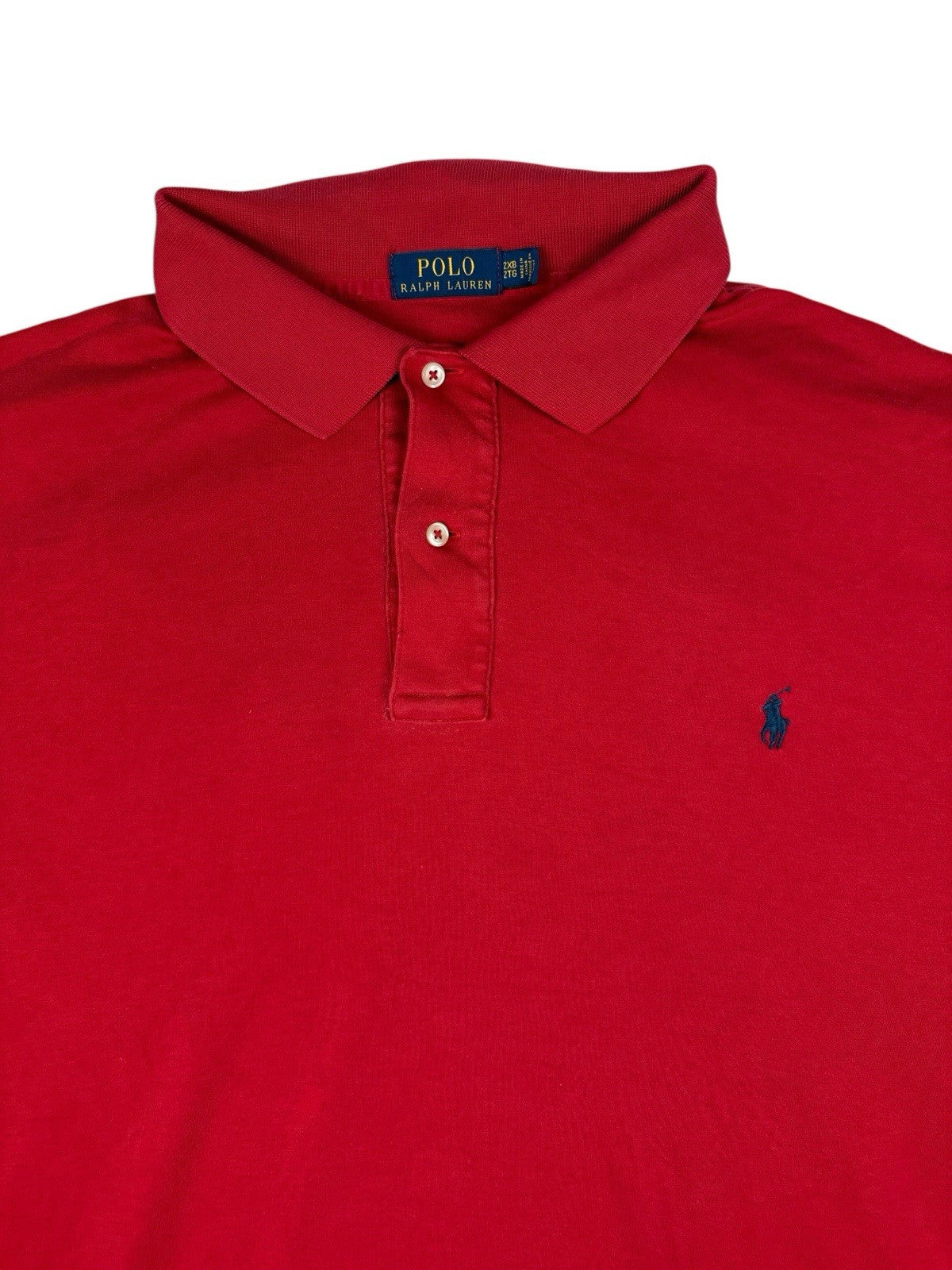 Polo Ralph Lauren Red Polo Top 2XL