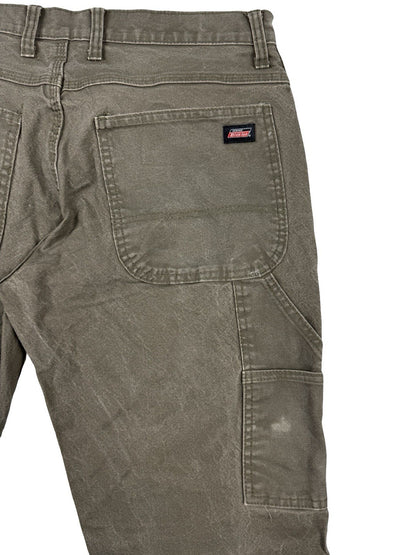 Dickies Green Carpenter Denim Jeans 34W 32L