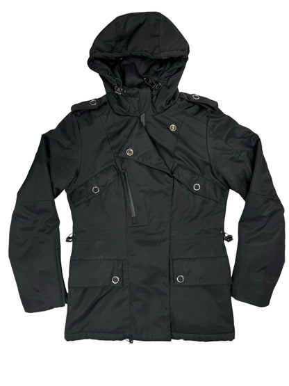 Sergio Tacchini Black Insulated Rain Jacket UK 14 (46)
