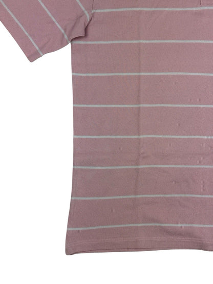 Polo Ralph Lauren Retro Pink Striped Golf Polo Medium