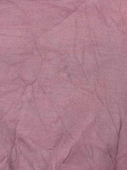 Vintage 80's 90's Neon Pink Golf Jumper Small/Medium