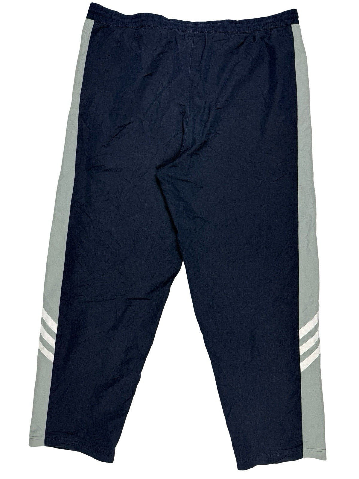 Adidas Vtg Y2K Blue Mesh Lined Track Pant Trousers 2XL (46/48W)