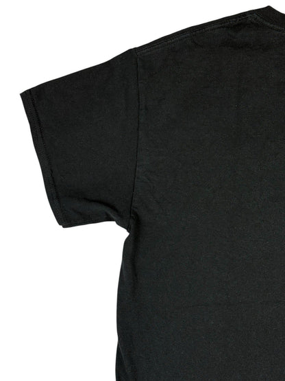 Chinese Laundry Black Bag of Bones Cotton Printed Top Medium