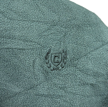 Chaps Green Quarter Zip Fleece Medium