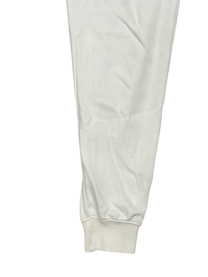 Nike White Cotton Blend Jogger Track Bottoms XS