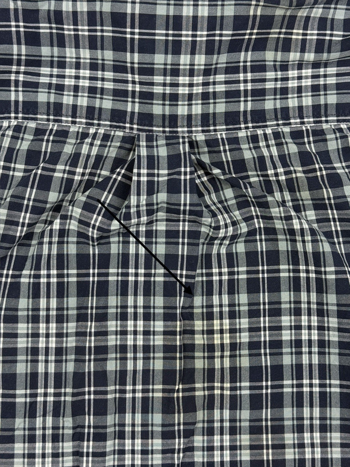 Carhartt Essential Blue Plaid Short Sleeve Button Cotton Shirt 2XL