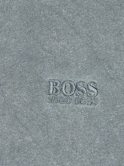 Hugo Boss Blue Cotton Top Medium
