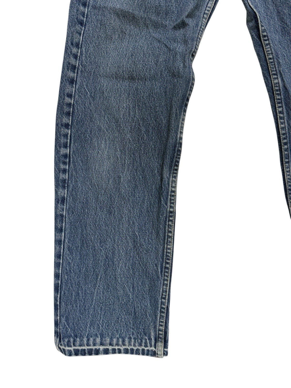 Levi's 501 Vintage 90's Blue Denim Straight Leg Jeans 30W 27L Made in USA