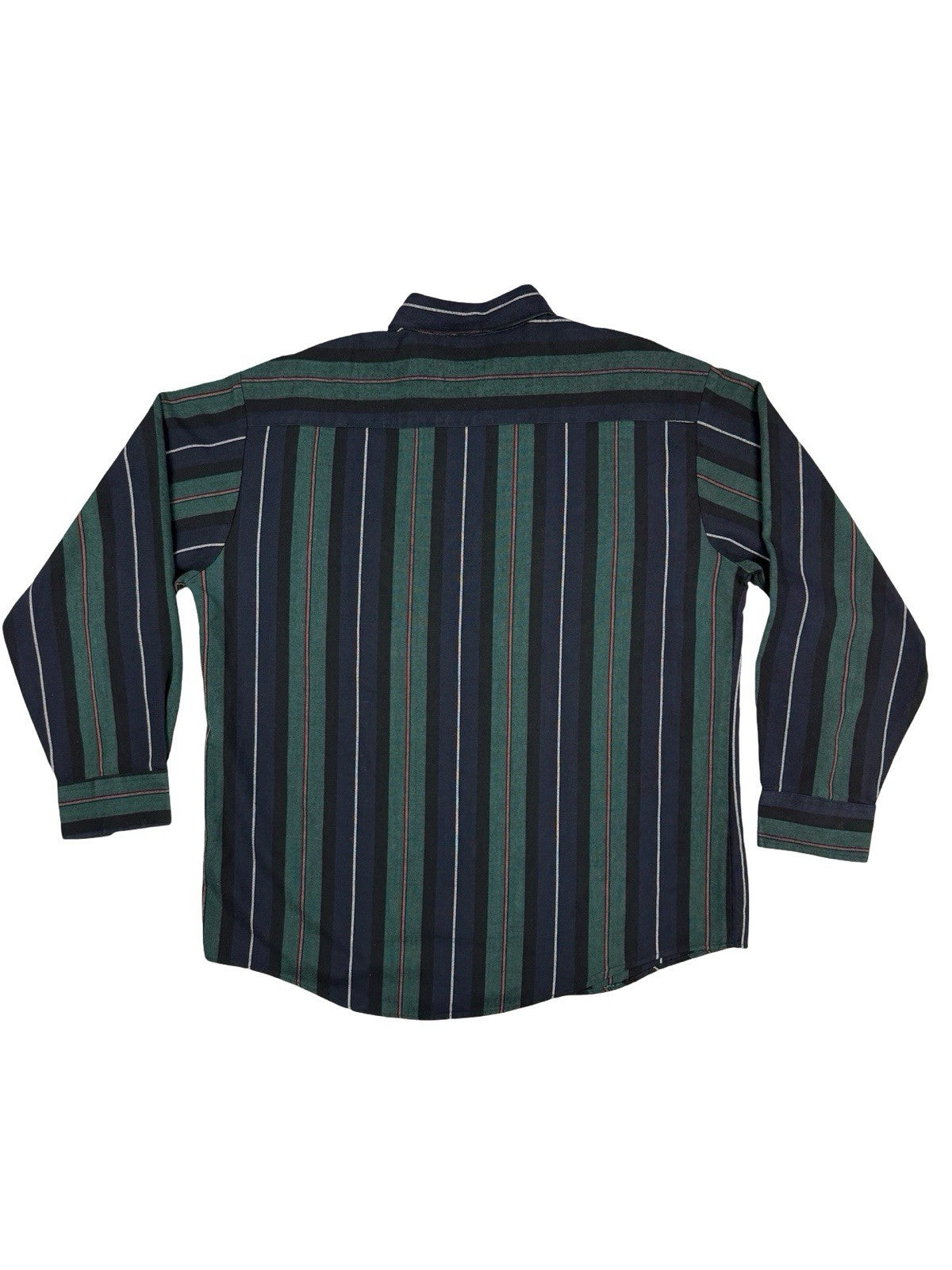 Northwest Territory Vintage 90s Multi Striped Button Closure Shirt Large