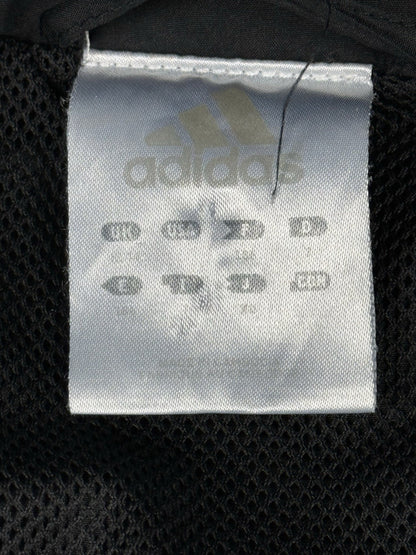 Adidas Retro Black Y2K Zip Track Jacket Large 42/44