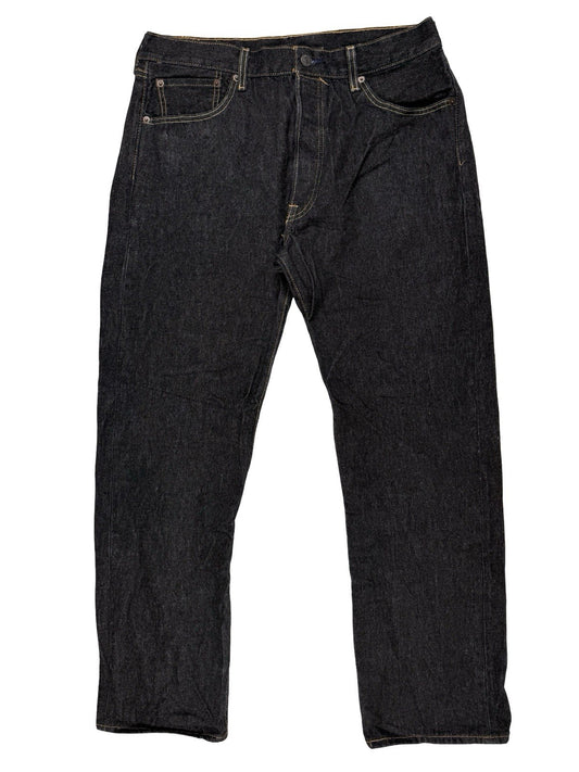Levi's 501 Dark Blue Denim Jeans 36W 32L