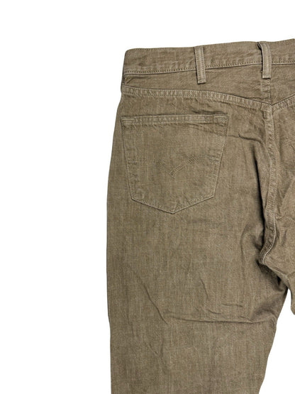 Levi's 501 Brown White Oak Cone Denim Jeans 38W 32L