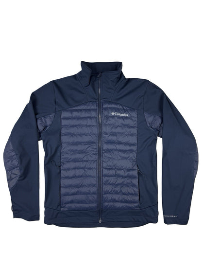 Columbia Blue 3-in-1 Omni Tech Infinity Interchange Snow Winter Jacket Large
