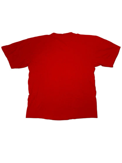 Vintage Red Cotton Embroidered San Francisco Travel Destination Top XL