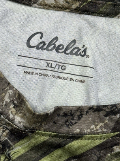 Cabela's Realtree Camo Low Country Polyester Long Sleeve Top XL