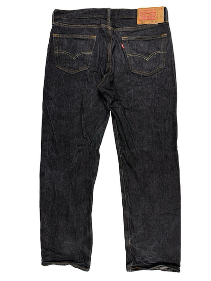 Levi's 501 Dark Blue Denim Jeans 36W 32L