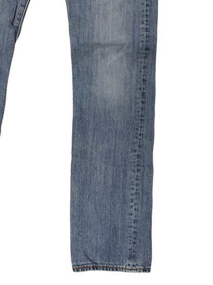 Levi's 501 Blue Straight Leg Denim Jeans 30W 34L