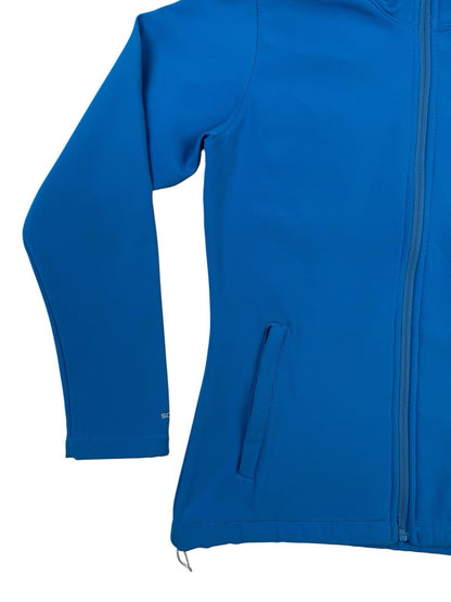 Regatta Blue Softshell Zip Jacket Size 10
