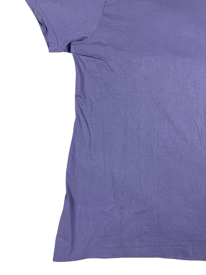 Columbia PFG Purple Fishing Print Cotton Top Large