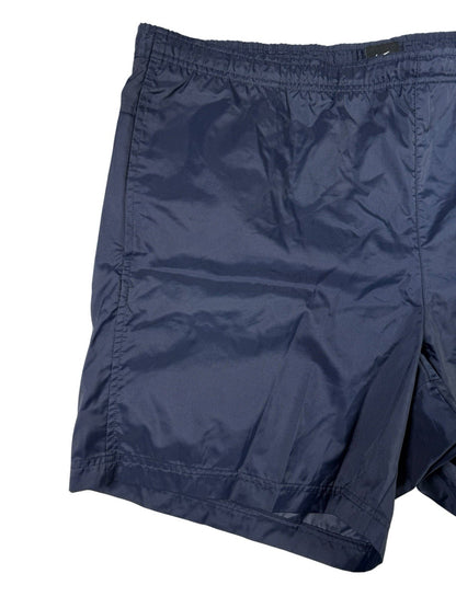 Nike Vintage 90's Y2K Blue Lined Swim Trunk Shorts XL