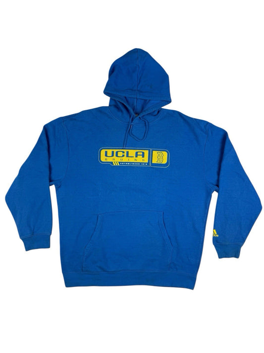 Adidas Vintage UCLA Bruins Blue Hoodie Large