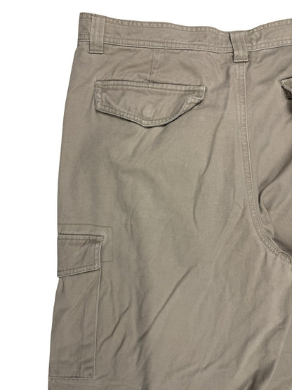 Faded Glory Beige Tapered Fit Cargo Trousers 38W 30L