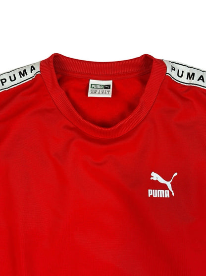 Puma Red Tape Sleeve Jumper Size 8 (XS)