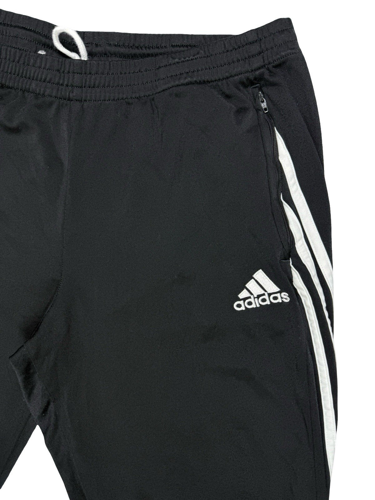 Adidas Sereno Black Zip Track Pant Bottoms Trousers XL